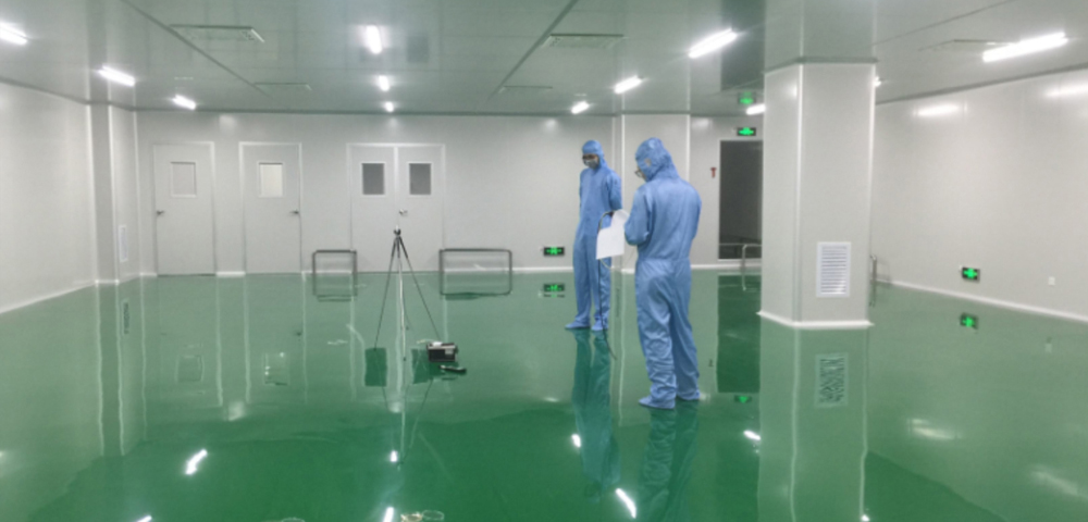 平湖萬級(jí)食品廠無塵潔凈車間裝修工程-1